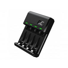 Akumuliatorių įkroviklis 220V AA/AAA per USB Green Cell